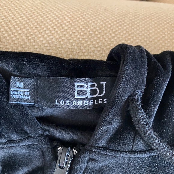 Black Velour Lounge Set - Medium - Picture 7 of 9